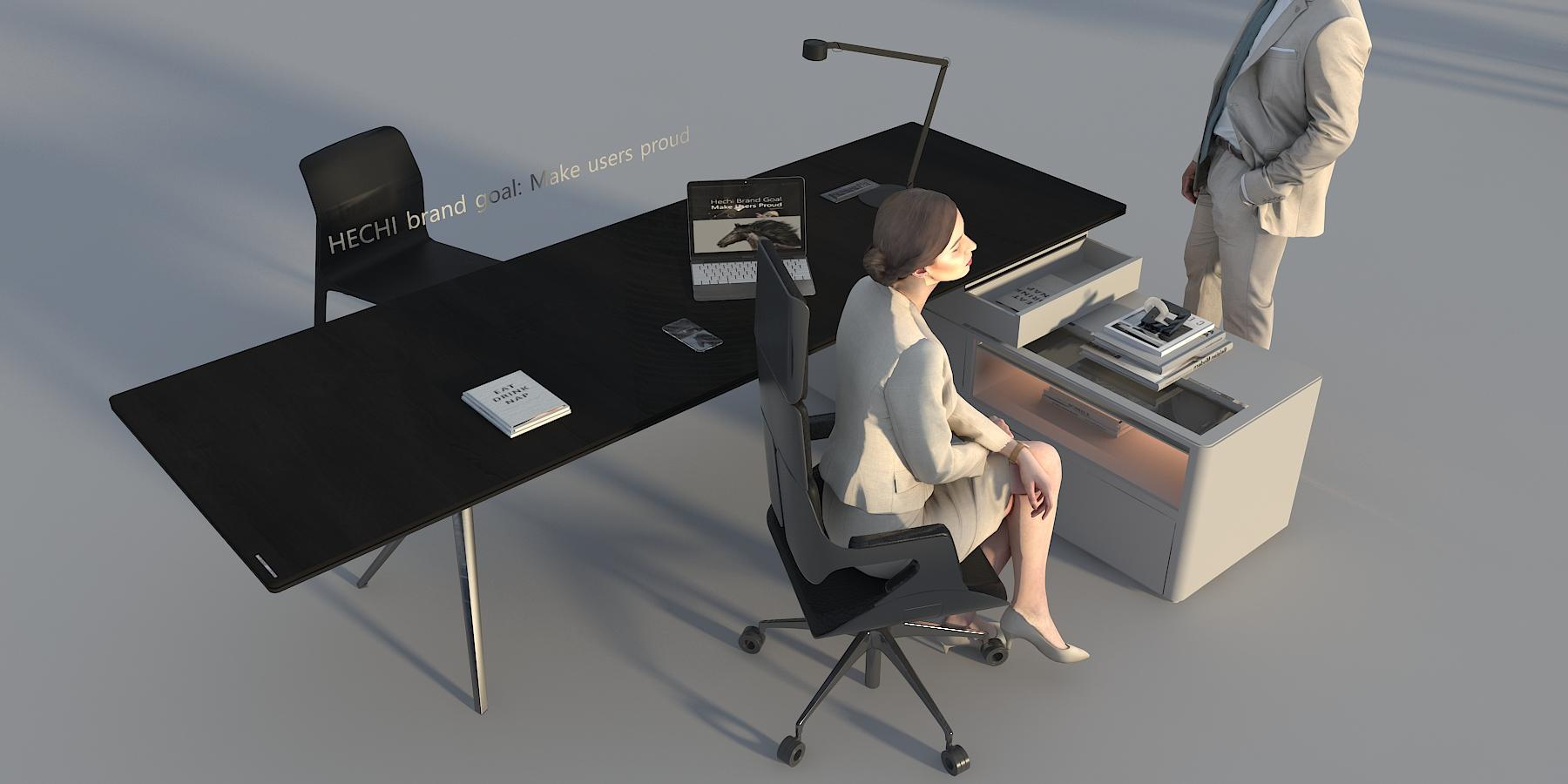 Desk for Department Manager:Pool language