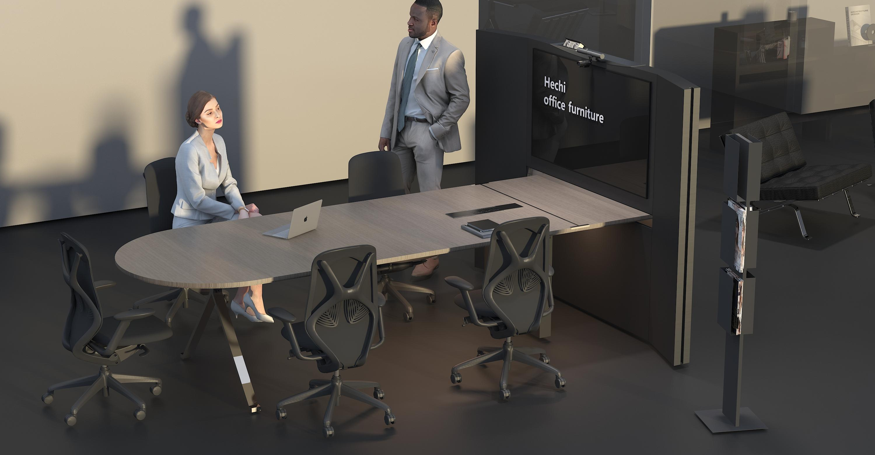 conference table: board